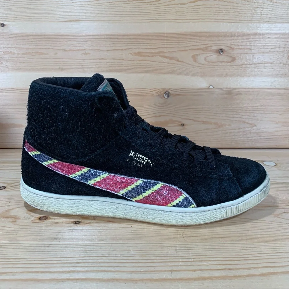 Puma States Mid x Alife Hi Top Sneakers # 360134-01 Men’s 9.5 Black Suede